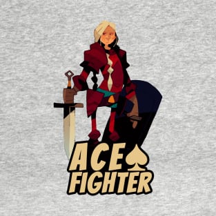 Ace Fighter (text) T-Shirt